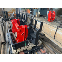 Механический быстросъем (квик-каплер) переднего ковша JCB 