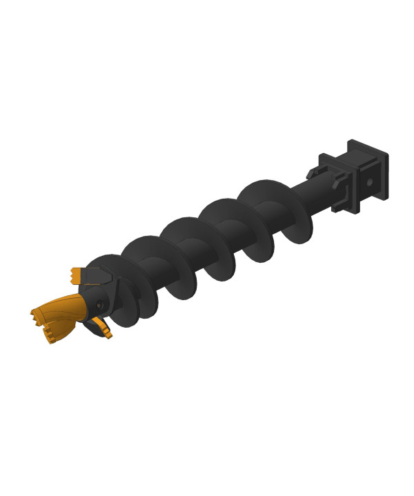 Шнек S5  D- 150мм L-1450 усиленный грунт