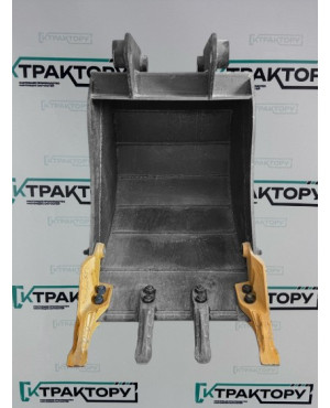 Ковш 600мм, сборочные пальцы в комплекте, 4 зуба CAT 128-3055
